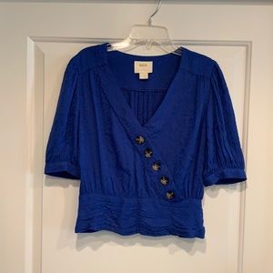 Madelyn Wrap Top by Maeve, Anthropologie